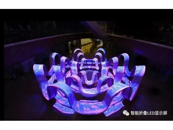 商業展示領域，雙面LED飄帶，再次引領國內風潮!
